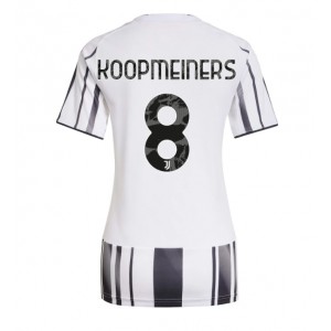 Fotbalové Dres Juventus Teun Koopmeiners #8 Dámské Domácí Oblečení 2025-26 Krátký Rukáv